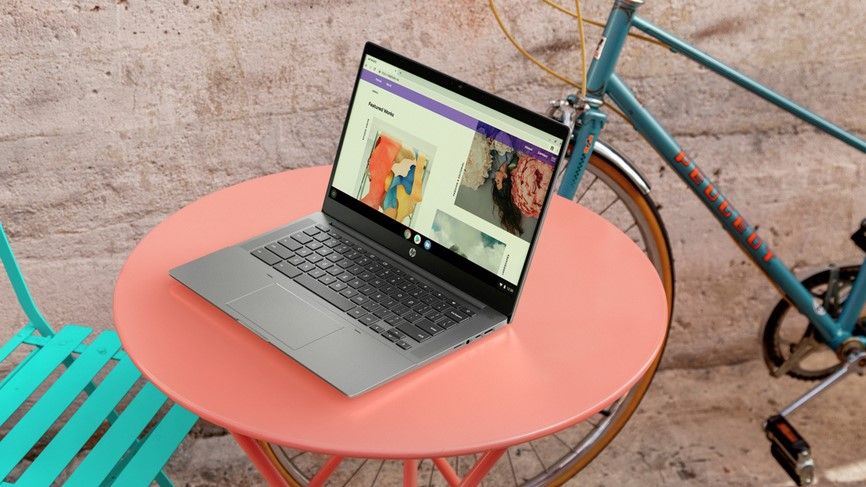 Uh, is this a joke? Get $300 off the HP Chromebook x360 14c right now