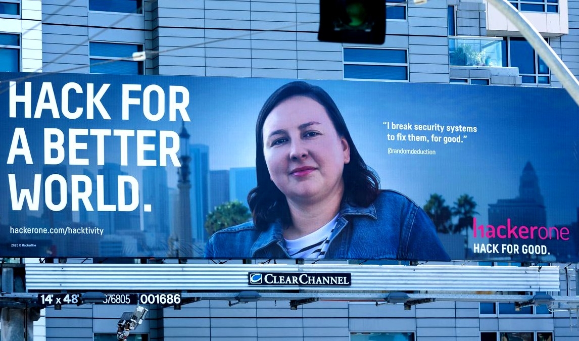 ethical hacking billboard.