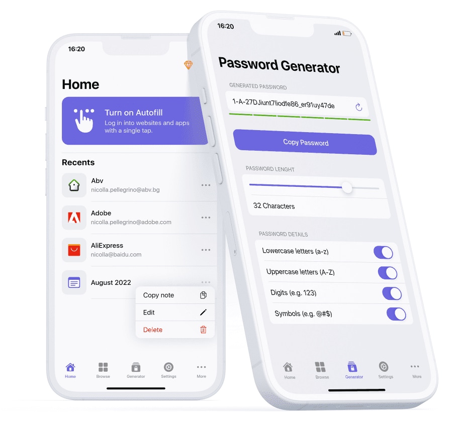 pCloud Pass keeps your passwords safe and secure, available on all of your devices