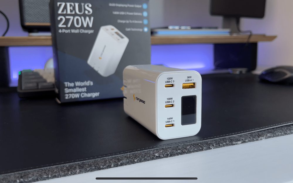 9to5Rewards: Win a MacBook Air + Chargeasap’s new Zeus 270W USB-C GaN Charger [Giveaway]