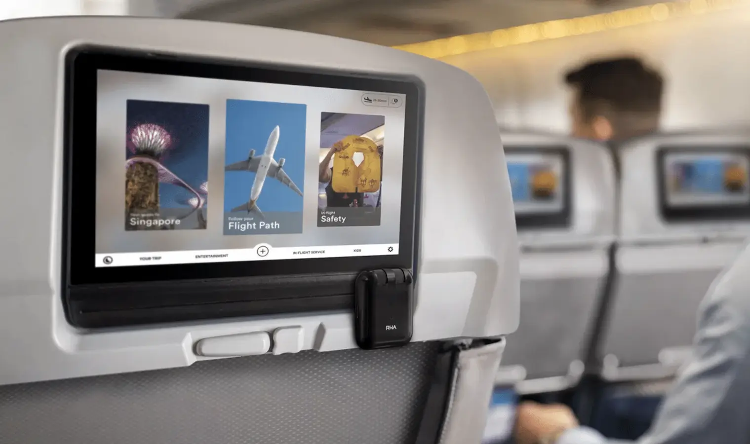 Can you use AirPods on in-flight TVs?