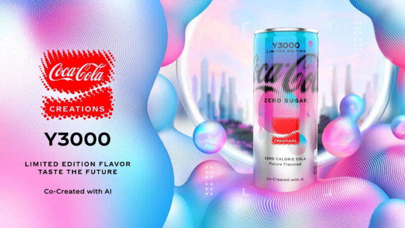 Coca-Cola embraces controversial AI image generator with new âY3000â flavor