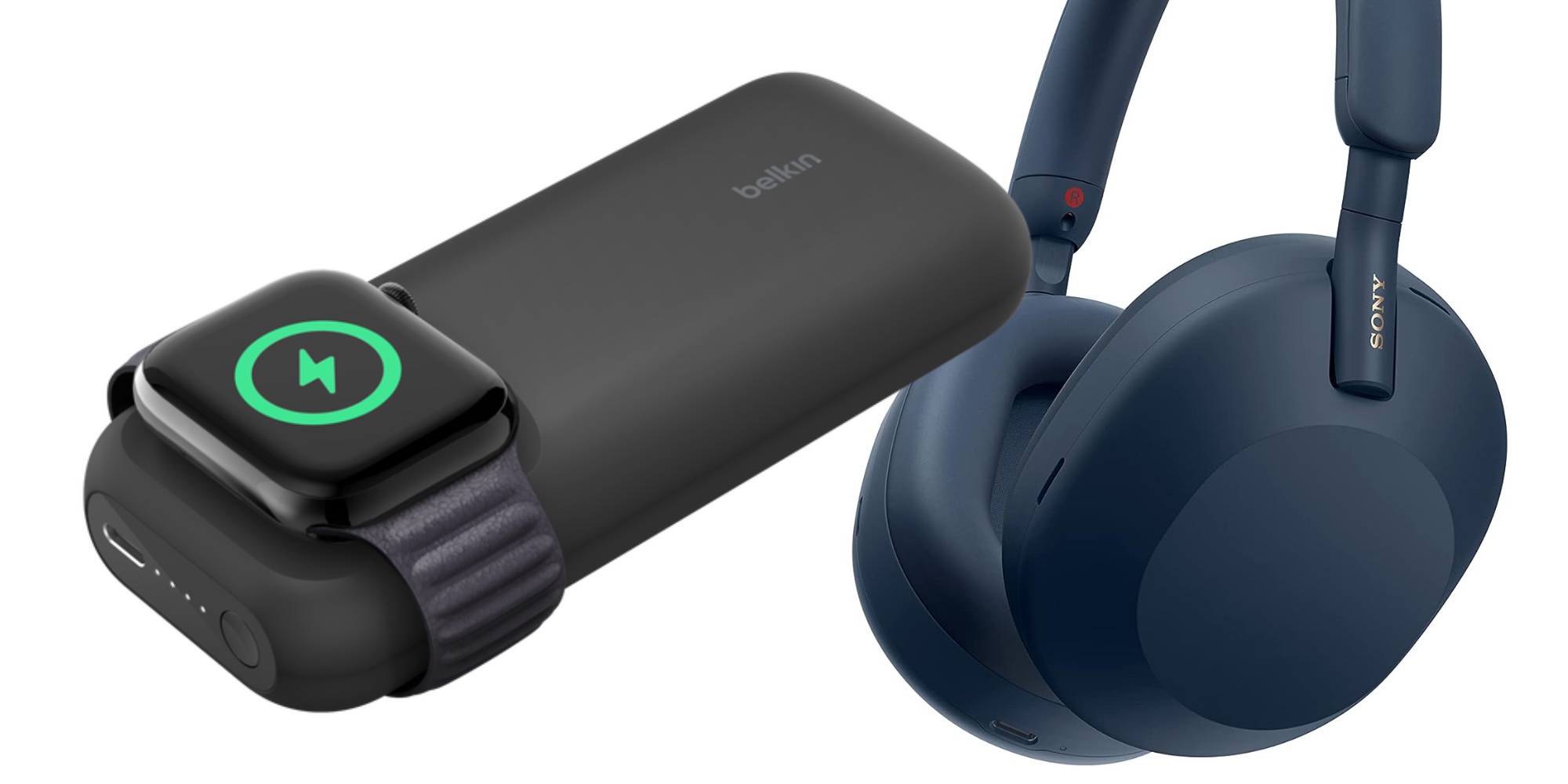 Deals: Belkin BoostCharge Pro Apple Watch power bank $75, Sony XM5 Headphones $50 off, more