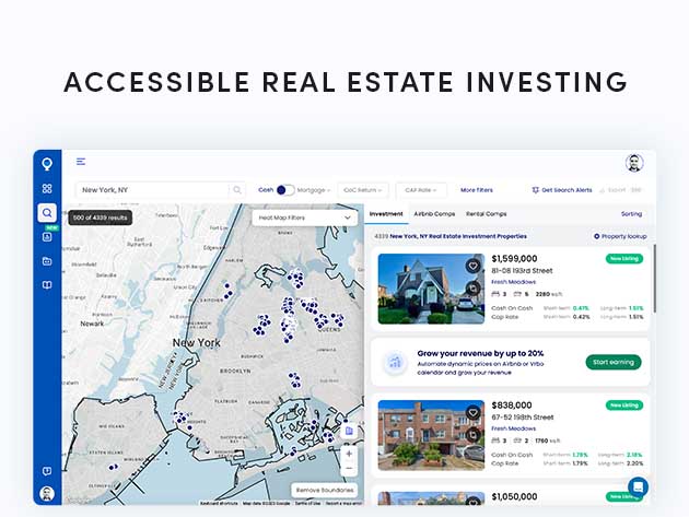 Explore this leading real estate investing service for just $40