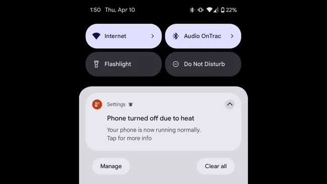 Phone with heat pipes