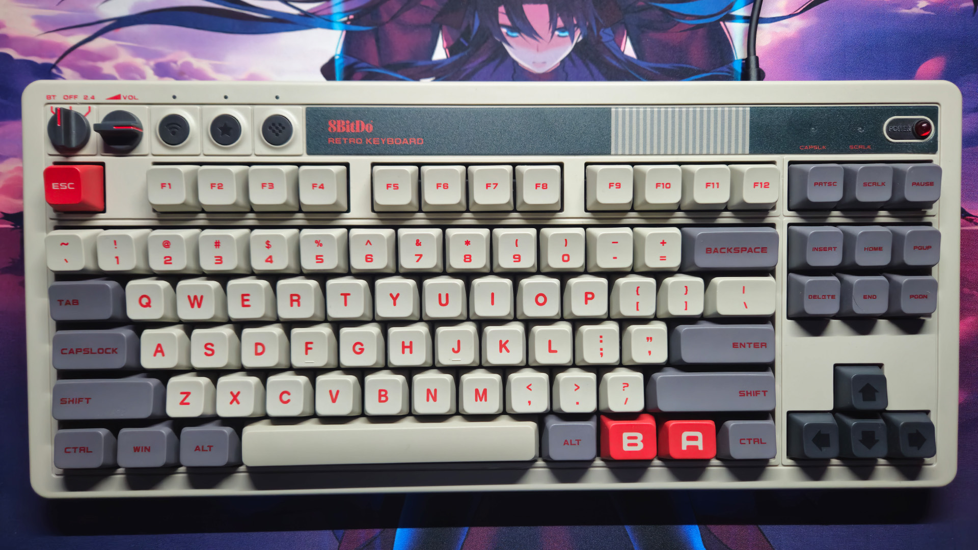 8BitDo Unveils Mechanical Keyboard Drawing Inspiration from Vintage Retro Gaming Consoles