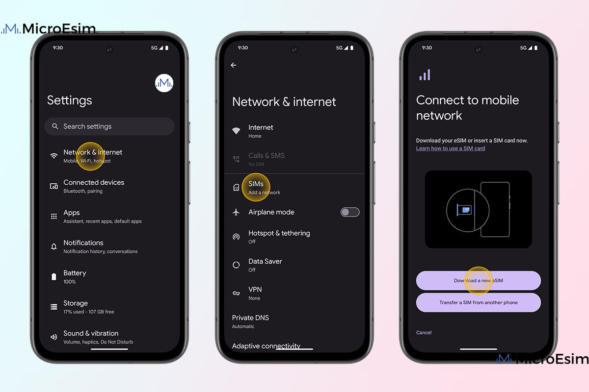 Top Android Devices Supporting eSIM in 2025
