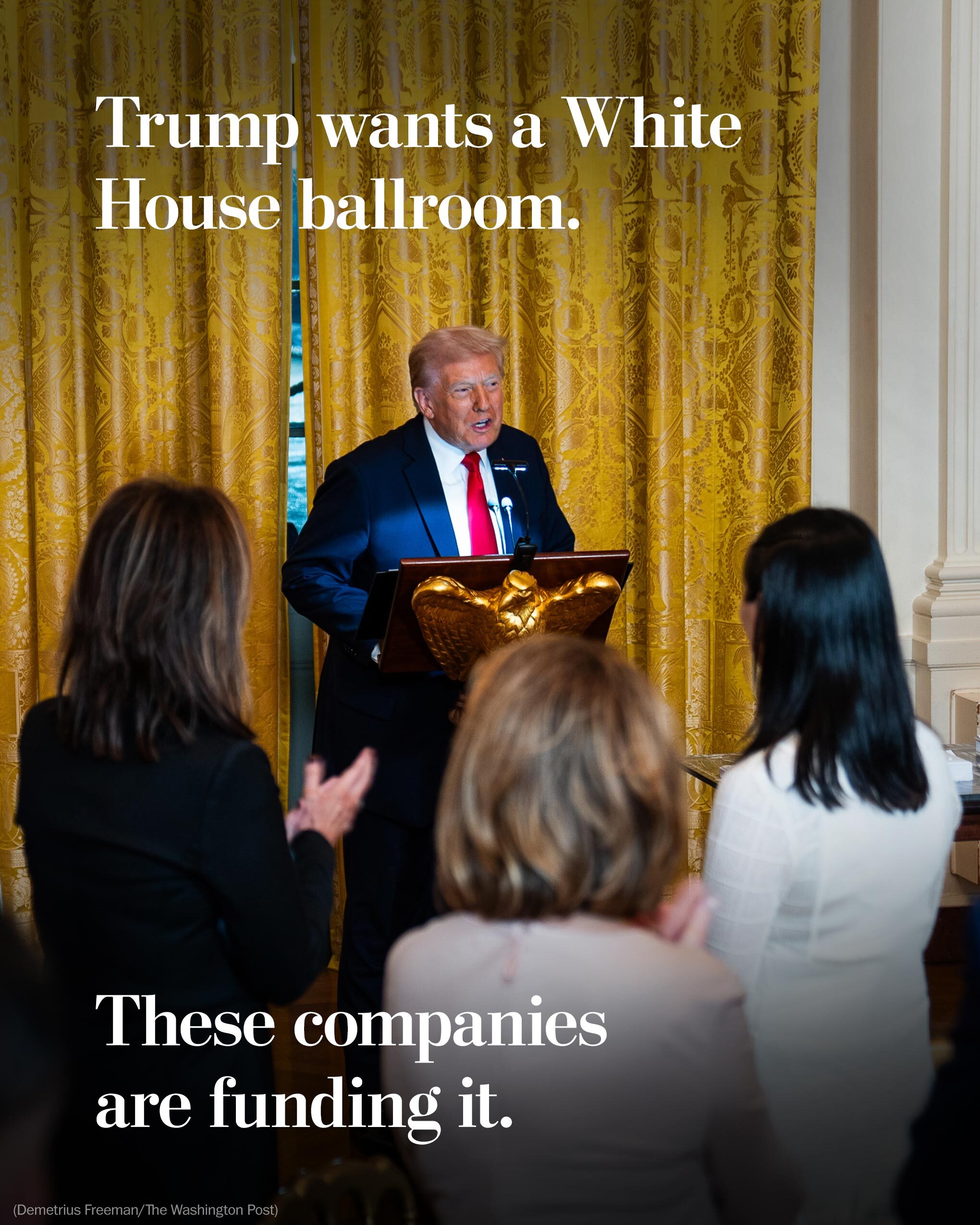 Apple Among Major Contributors for Trump's White House Restoration Initiative