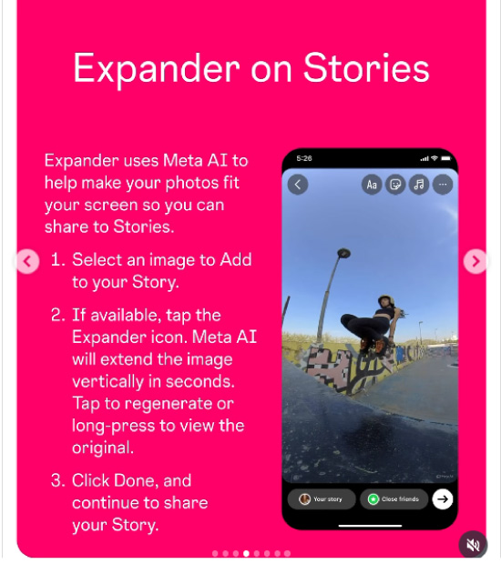 Instagram Stories Launches AI-Enhanced Editing with the New Restyle Feature