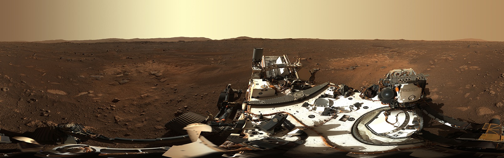NASA's Perseverance Rover Obtains Most Detailed Panoramic Photo of Mars