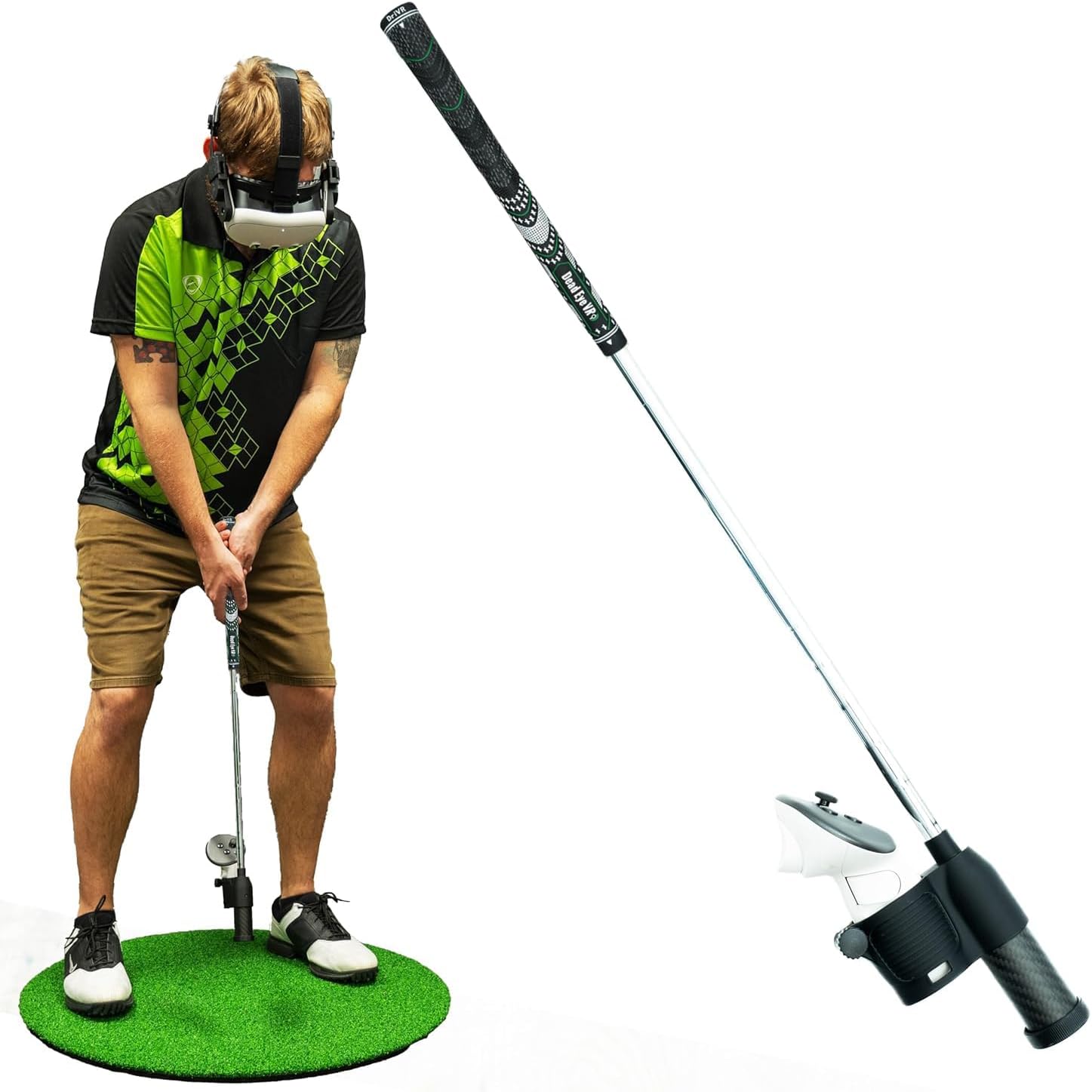 "AMVR's Innovative Haptic Feedback Meta Quest Club Transforms VR Golf Experience"