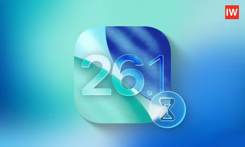 Apple Introduces iOS 26.1 Update for iPhone: Major Modifications and Features