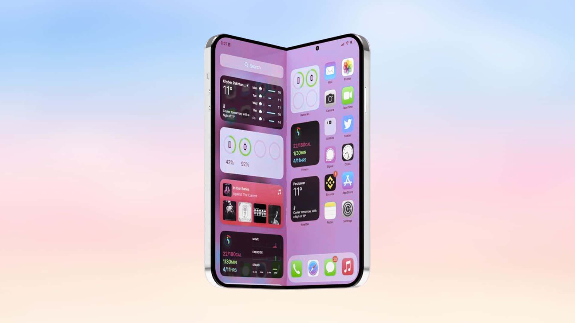 iPhone Fold to Feature 24MP Under-Display Selfie Camera