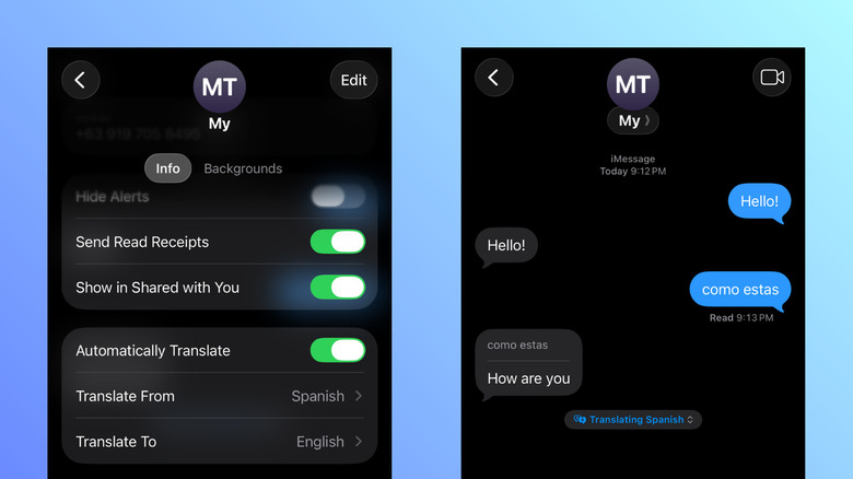Real-Time Translation in iOS 26 iPhone Messages