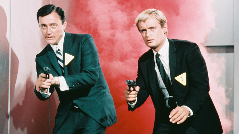 Robert Vaughn and David McCallum from The Man from UNCLE.