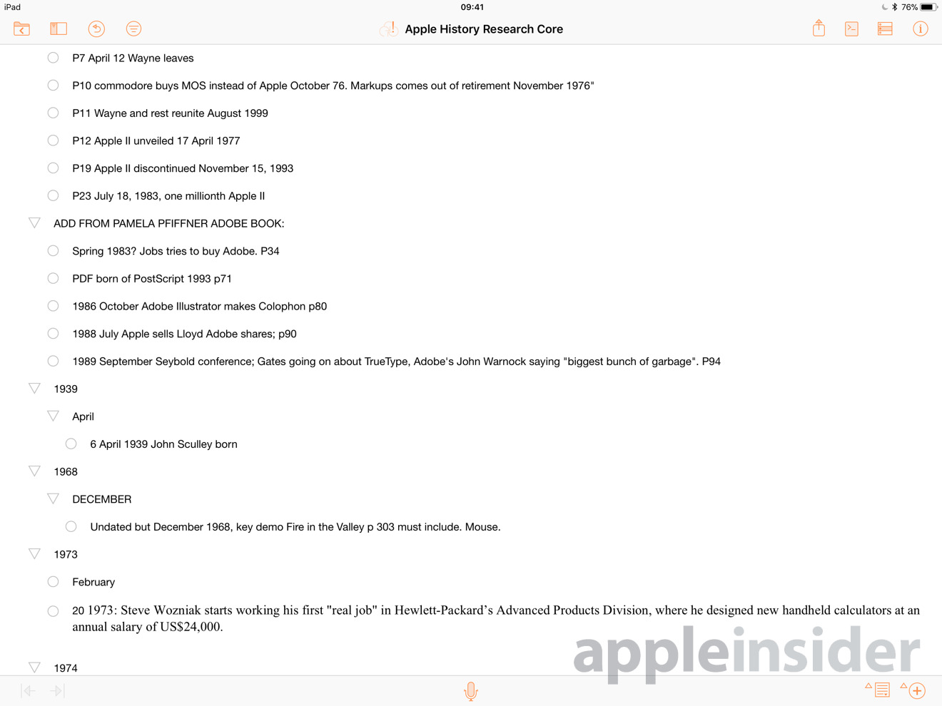 OmniOutliner 6: Significant Update Now Accessible for Trial