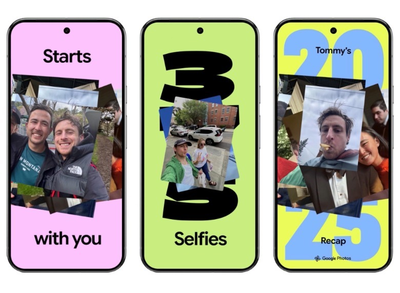 Google Photos Recap 2025 will count your selfies.