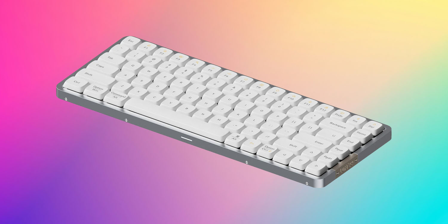 The Lowfree Flow84: A Contemporary Mechanical Keyboard Influenced by Apple's Design Philosophy