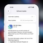 Apple Unveils Second Beta of iOS 26.3 for iPhone Users
