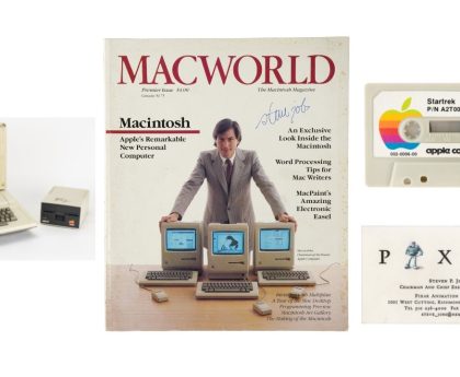 Auction of Steve Jobs Collectibles Includes His Desk, Bow Ties, and More Items