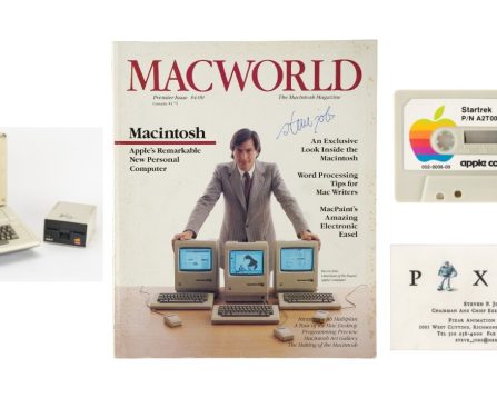 Auction of Steve Jobs Collectibles Includes His Desk, Bow Ties, and More Items