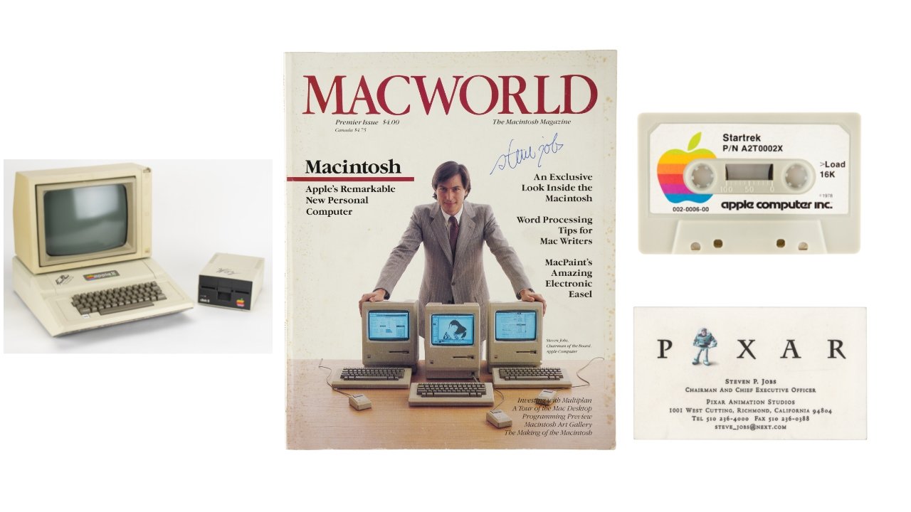 Auction of Steve Jobs Collectibles Includes His Desk, Bow Ties, and More Items