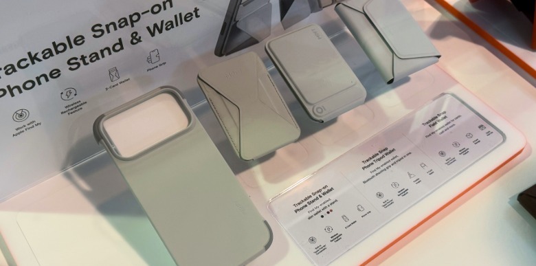 MOFT's latest Find My-compatible MagSafe accessories on display