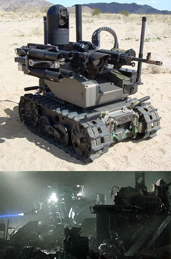 China Reveals Military Robot With Motion Control for Distant Combat Missions