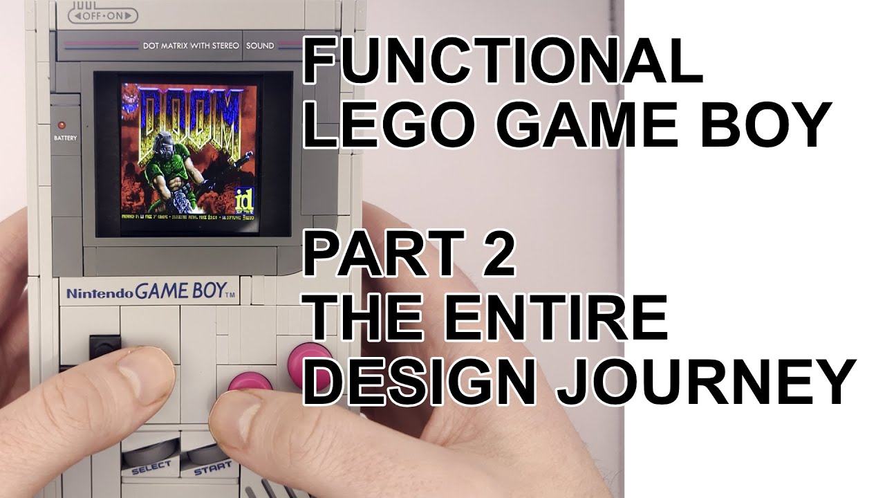 DIY Project: Convert a Lego Set into a Working Game Boy using Raspberry Pi