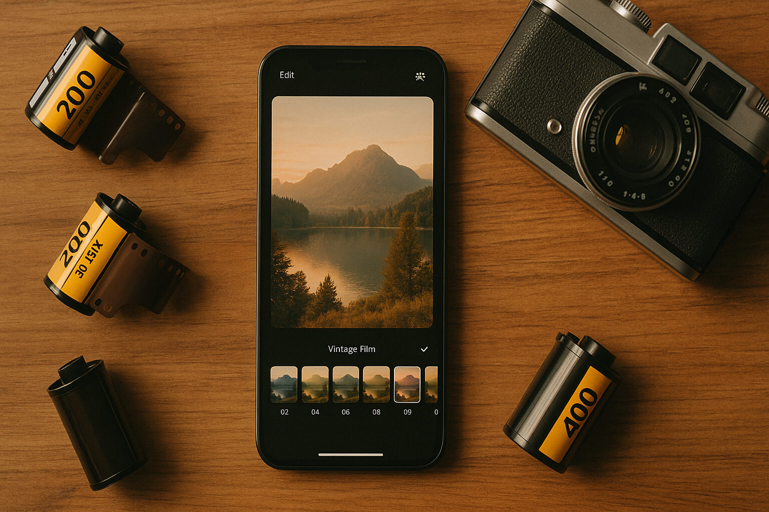 Google Improves Snapseed for iPhone by Adding Retro Film Camera Feature