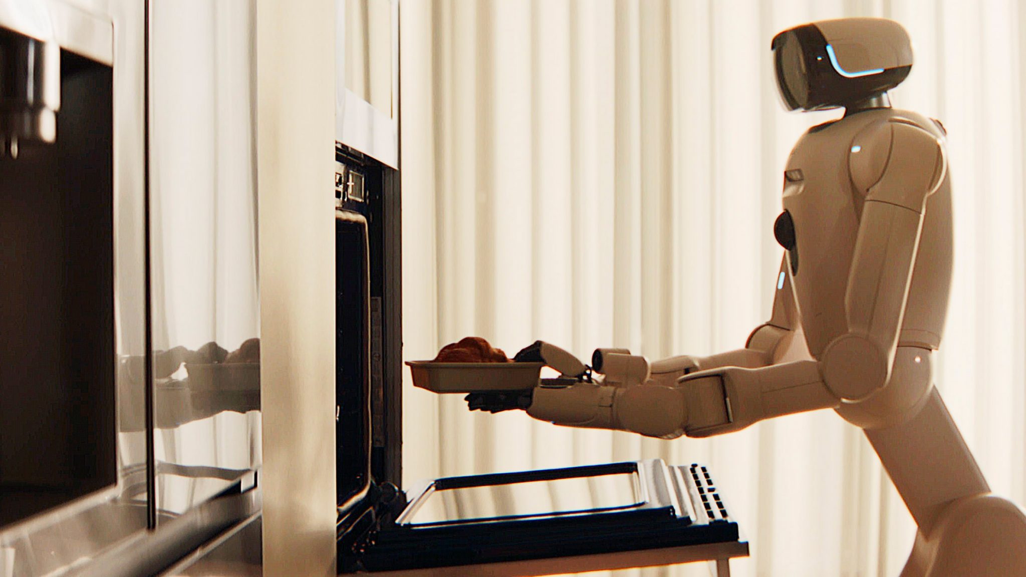 LG Introduces New Robot to Help with Everyday Tasks, Such as Folding Laundry