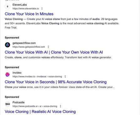 The Threats and Issues of AI Voice Duplication Applications
