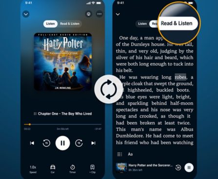 Amazon Launches 'Read and Listen' Feature in Audible App for Improved Immersion Reading Experience