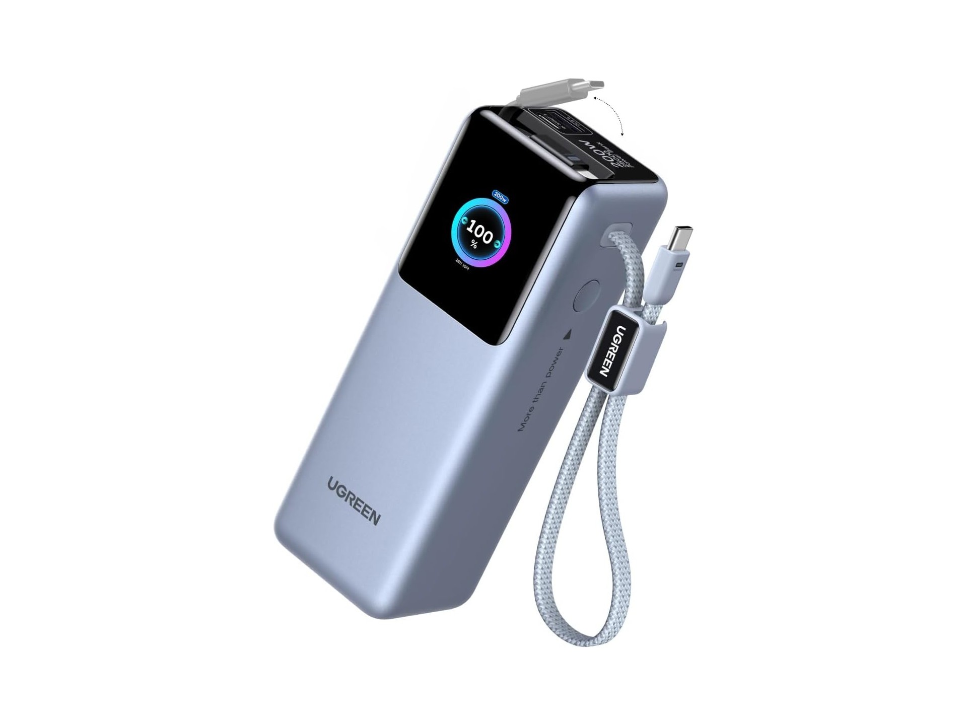 Anker Unveils Slim 45W Charger Featuring Integrated Display