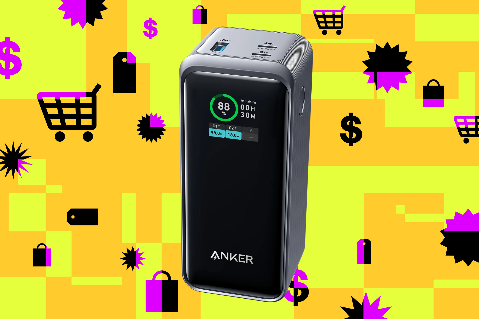 Anker's Prime Power Bank can quickly charge three devices, now down to $80