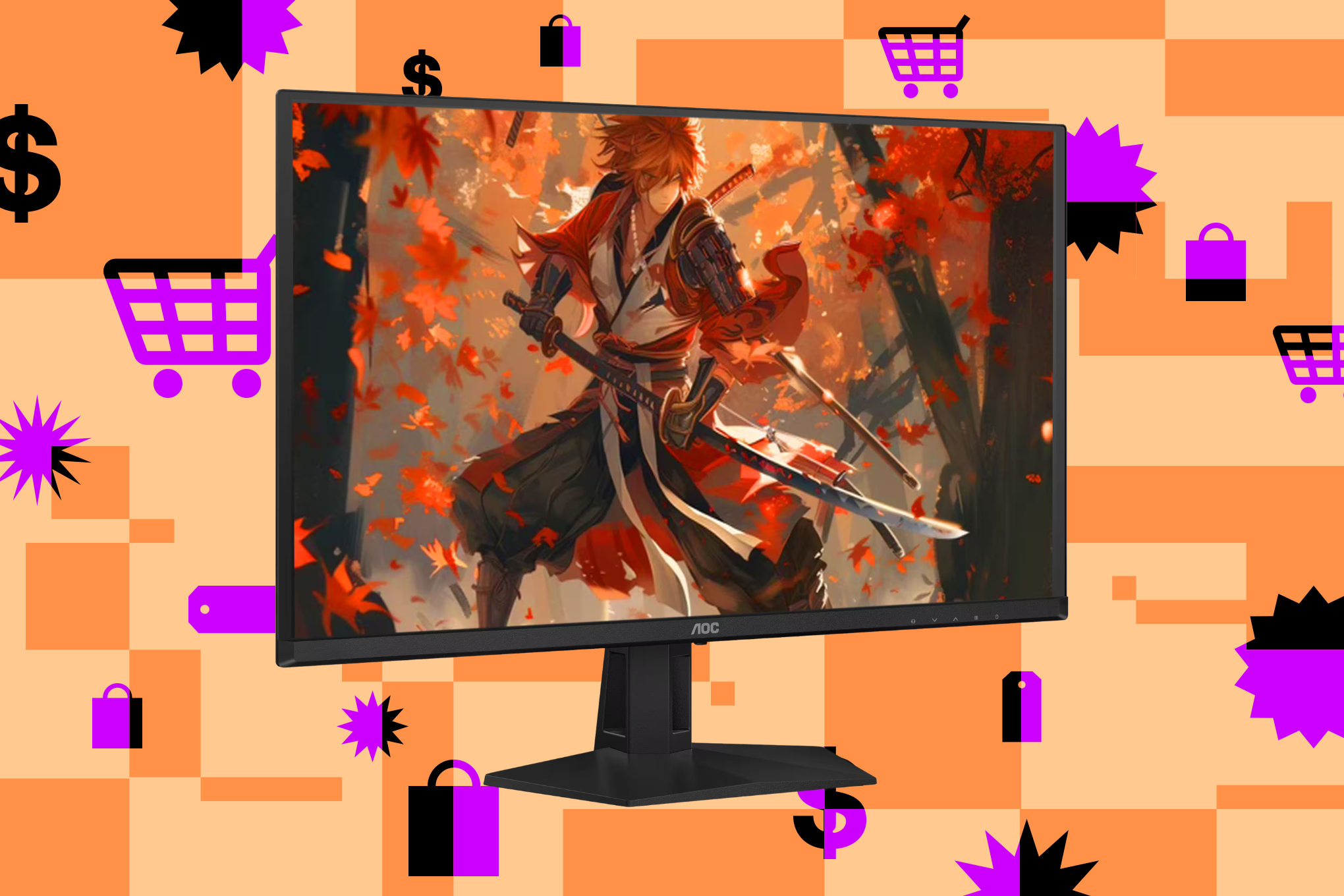 AOC's 27-inch 1440p QD-OLED Gaming Monitor Drops to $380
