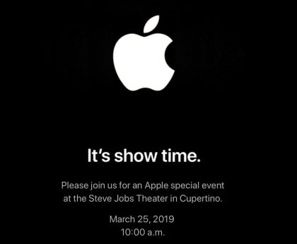 Apple Will Hold Exclusive Event on March 4