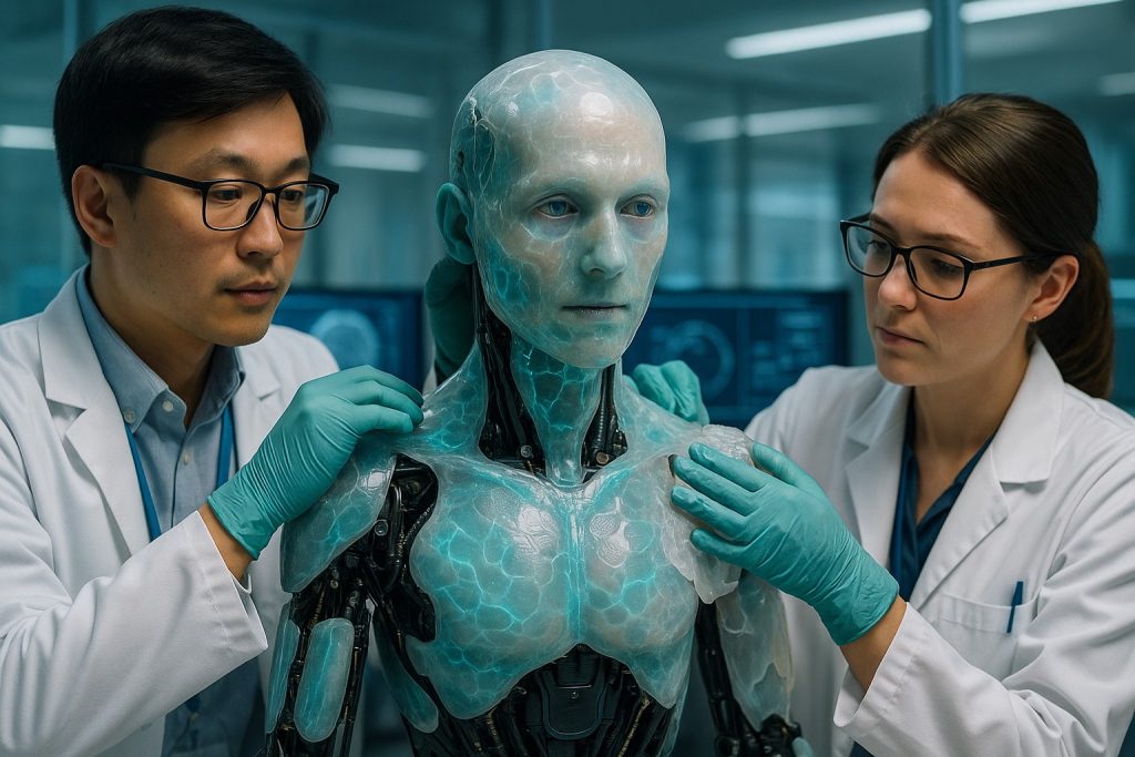 Artificial Skin Allows Robots to Perceive Pain Sensation