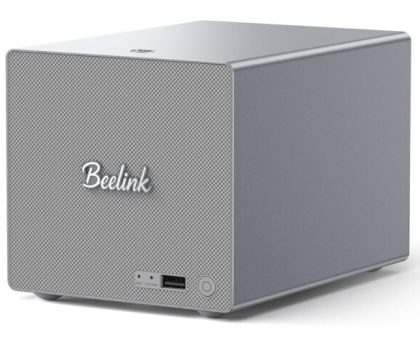 Beelink ME Pro 2-Bay Intel N95/N150 NAS & Mini PC with 5GbE Networking, Supports up to 3x M.2 NVMe SSDs - CNX Software