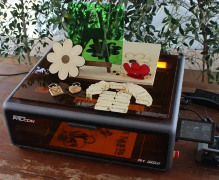 Creality Falcon A1 Pro Review - User-Friendly, Fully Enclosed 20W Laser Engraver with HD Camera - CNX Software