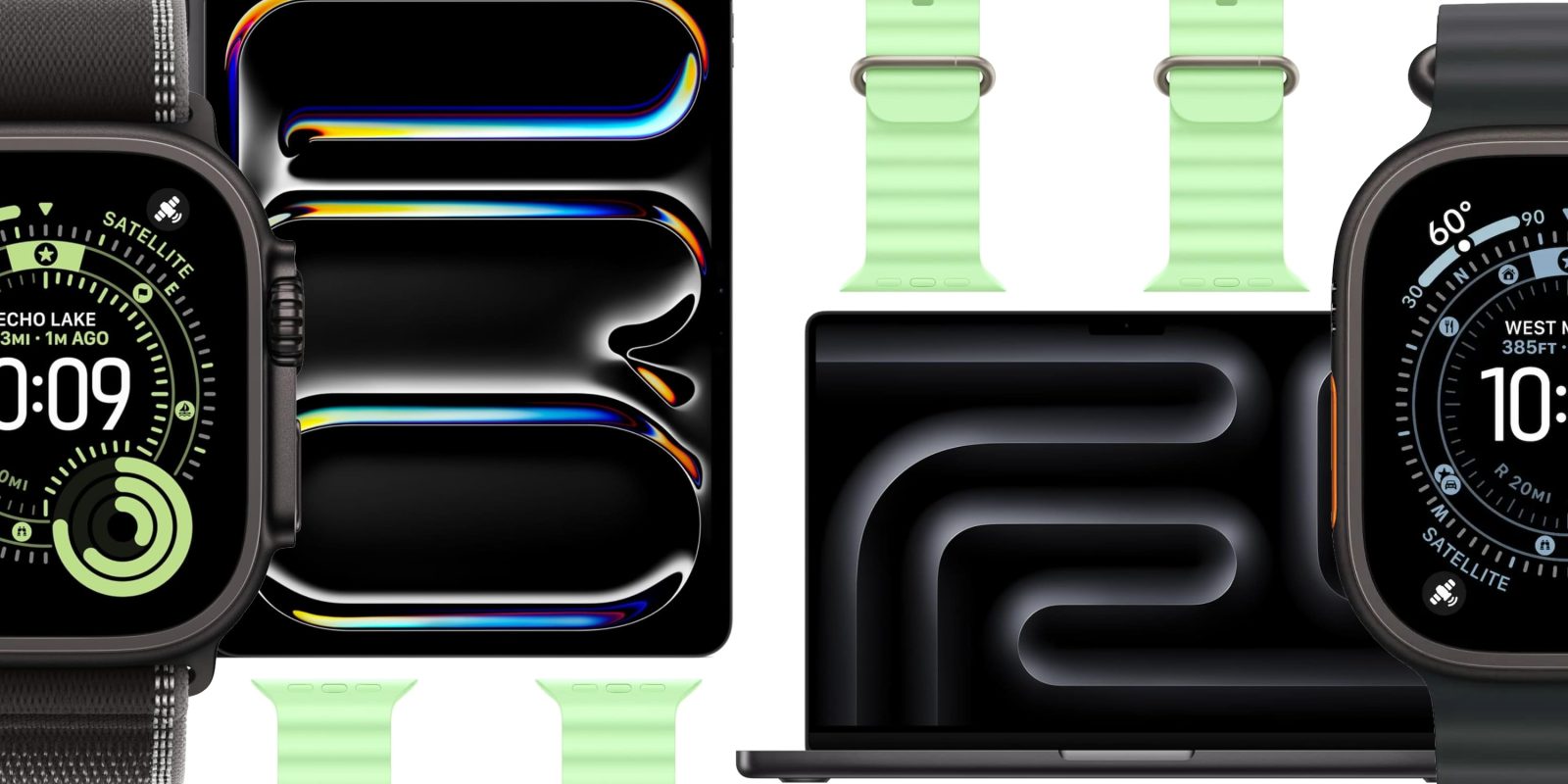 Current Promotions: Save Almost $200 on M5 iPad Pro, Up to $155 Off Apple Watch Ultra 3, Along with Price Cuts on Ocean Band and Trail Loop