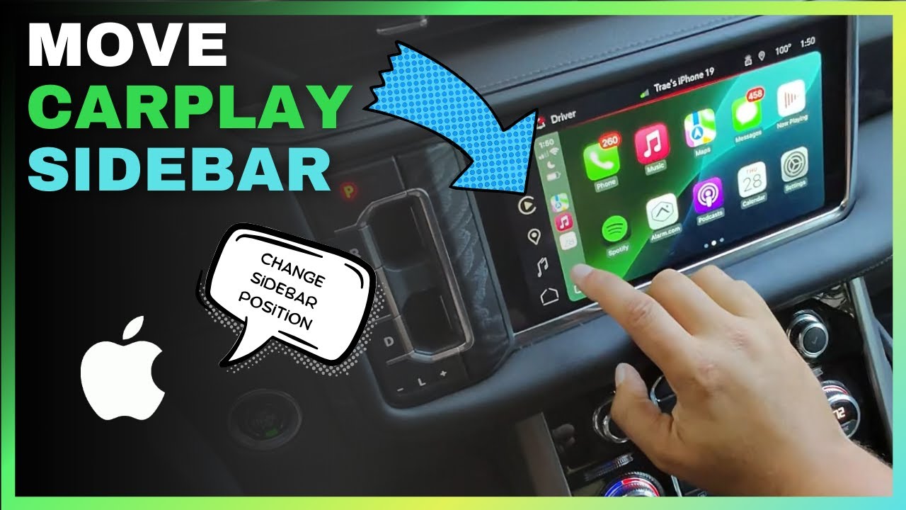Guide for Relocating and Removing Applications on Apple CarPlay