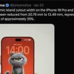 iPhone 18 Pro Anticipated to Improve Upon Last Year's Leading Attribute