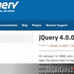 jQuery Version 4