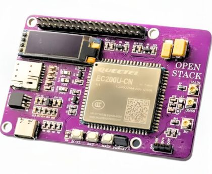 OpenStack Standalone 4G LTE IoT Board Utilizes RTOS on Quectel EC200U LTE Module (Crowdfunding) - CNX Software