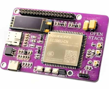 OpenStack Standalone 4G LTE IoT Board Utilizes RTOS on Quectel EC200U LTE Module (Crowdfunding) - CNX Software