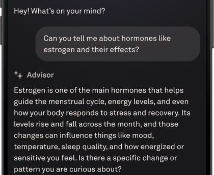 Oura Introduces Proprietary AI Model for Women's Health