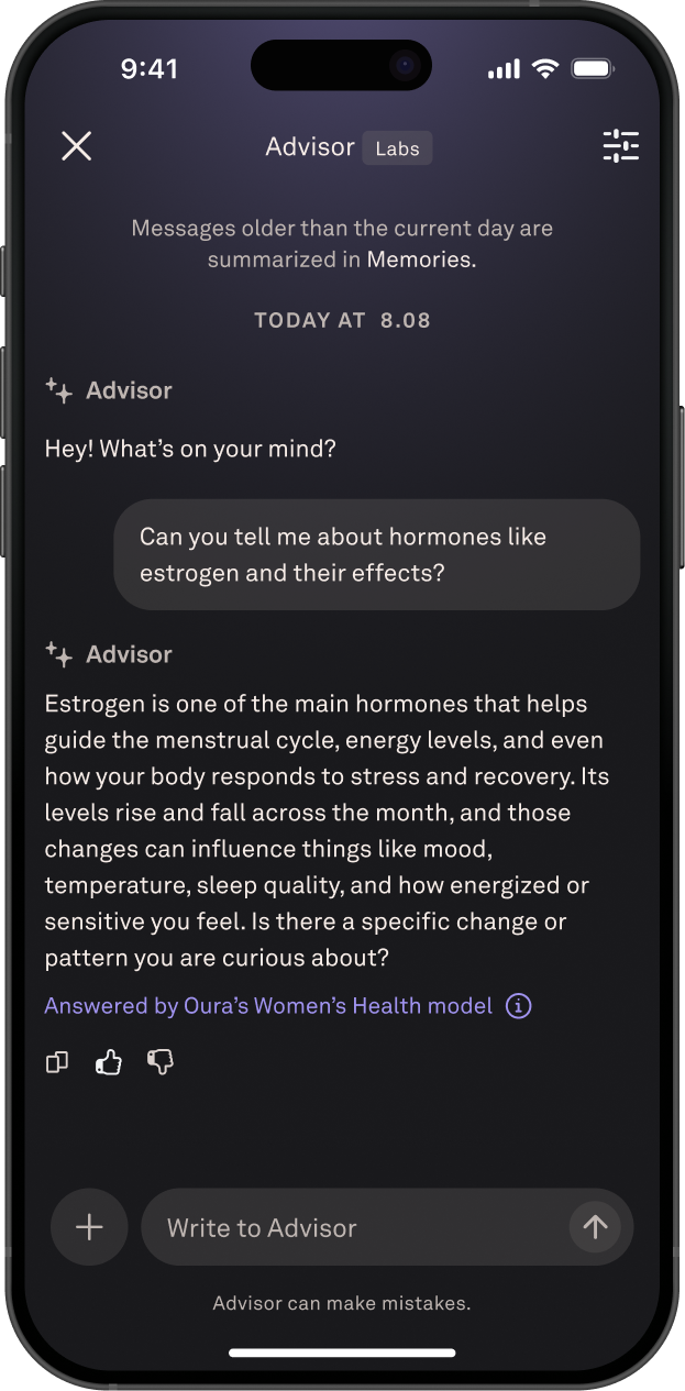 Oura Introduces Proprietary AI Model for Women's Health