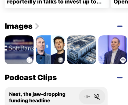 Particle's AI News App Extracts Interesting Podcast Clips for You