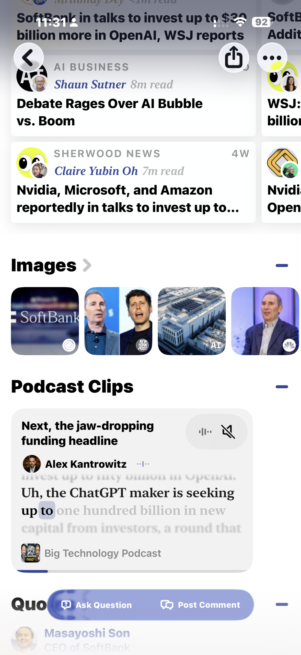 Particle's AI News App Extracts Interesting Podcast Clips for You